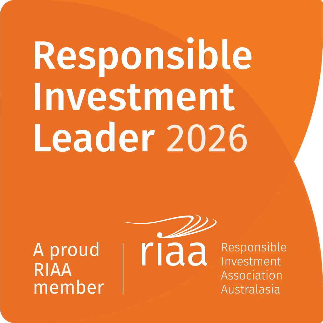 Booster Financial Services Limited RIAA Responsible Investment Leader 2026